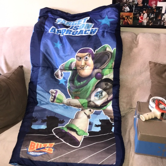 Toy story Buzz Lightyear sleeping bag damaged 💕 - Picture 1 of 4